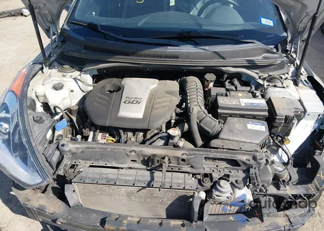 2017 Hyundai Veloster Turbo z USA, uszkodzony, nr VIN KMHTC6AE5HU313627